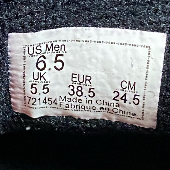 Vans Skate Sport Suede Sneaker Size 8 Women - Picture 13 of 13